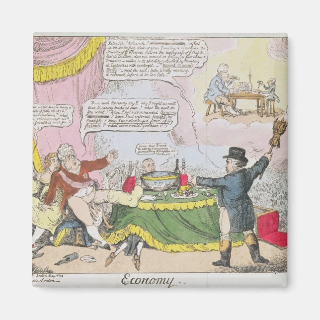 Economy', published by Johnston, London Magnet (Front)