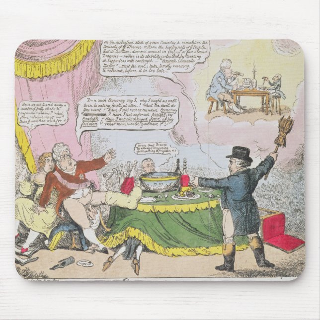 Economy', published by Johnston, London Mouse Pad (Front)