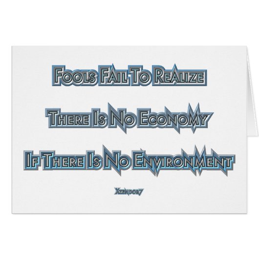 Economy vs Environment (Front Horizontal)