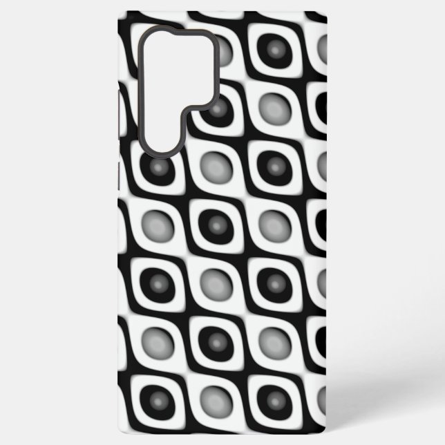 Ecosphere Geometric 8k Seamless  Samsung Galaxy Case (Back)