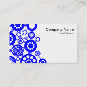 Ecosystem - Blue on White Business Card