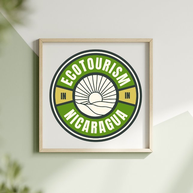 Ecotourism in Nicaragua Slow Travel Poster (Creator Uploaded)