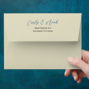 Ecru Wedding Special Occasion Envelope