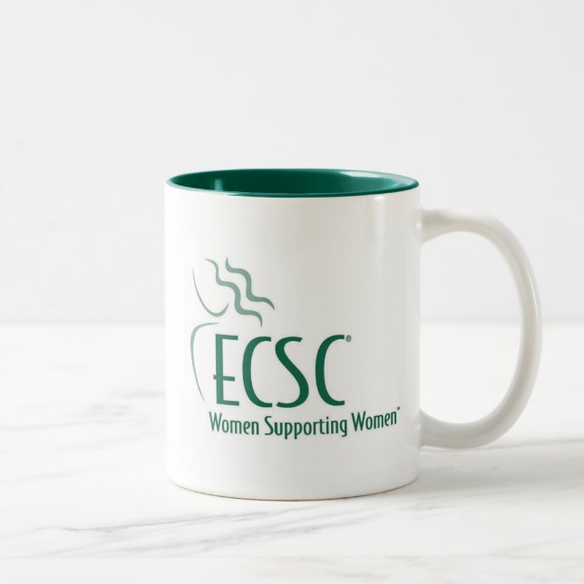 ECSC Coffee Mug - green (Right)