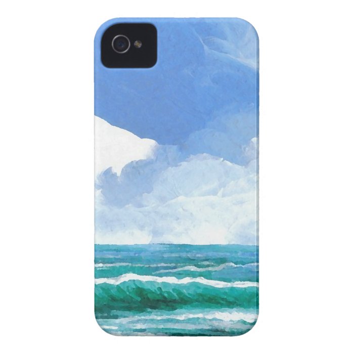 Ecstacy Ocean Beach Waves Surf Art Gifts iPhone 4 Case