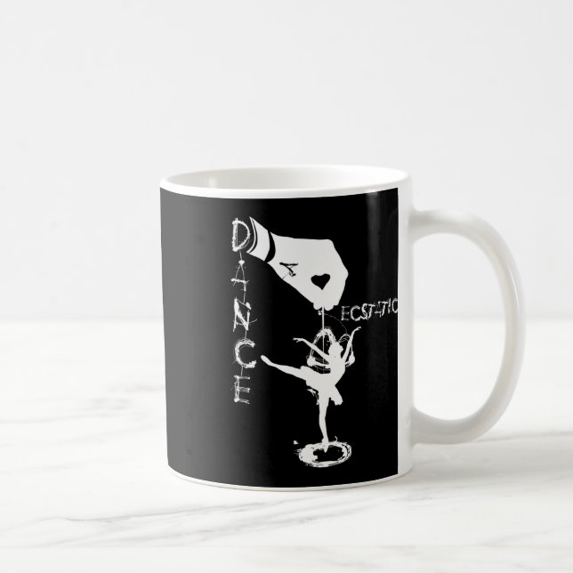 Ecstatic Dance Llerina Dancer In A Tutu Freestyle  Coffee Mug (Right)