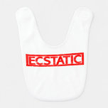 Ecstatic Stamp Baby Bib