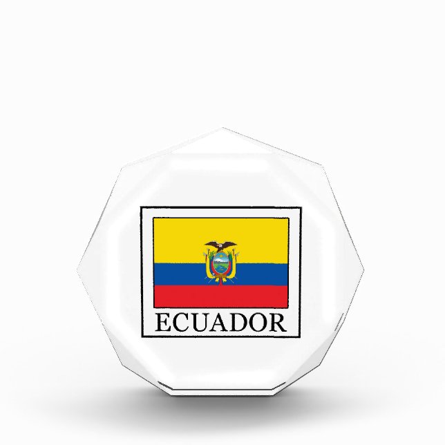 Ecuador Award (Front)