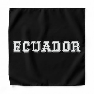 Ecuador Bandana