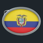 Ecuador Belt Buckle<br><div class="desc">Ecuador flag</div>