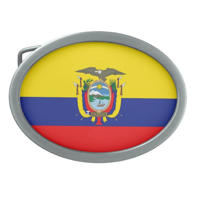 Ecuador Belt Buckle (Front)
