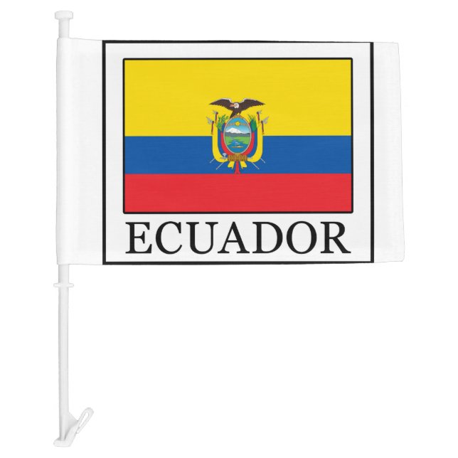 Ecuador Car Flag (Front)