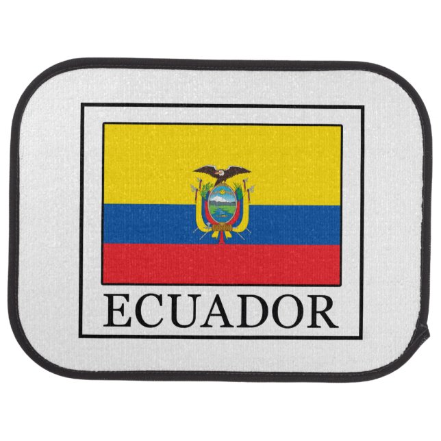 Ecuador Car Mat (Rear)