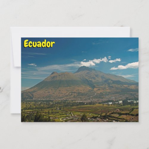 Ecuador card