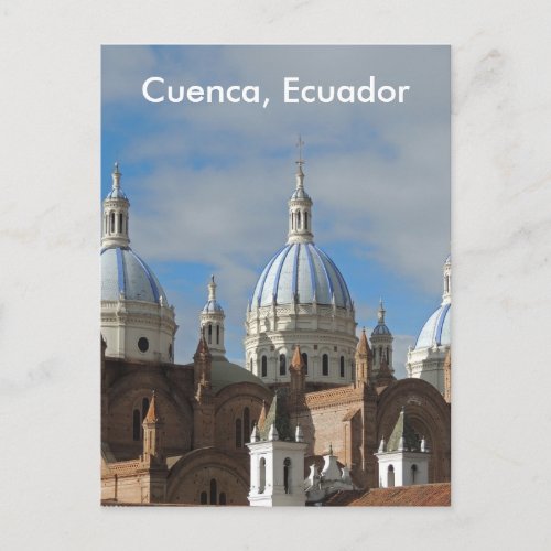 Ecuador _ Cathedral of the Immaculate Conception Postcard