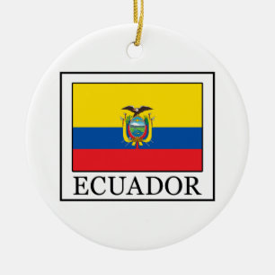 Ecuador Ceramic Ornament
