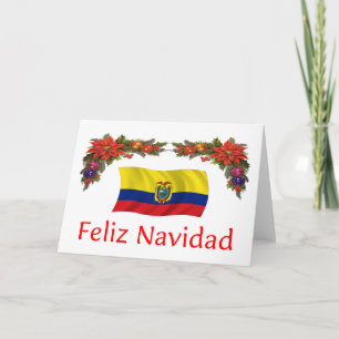 Ecuador Christmas Holiday Card