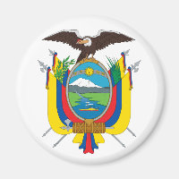 Ecuador Coat of Arms Magnet