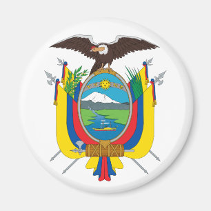 Ecuador Coat of Arms Magnet