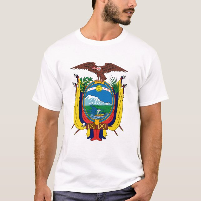 Ecuador Coat of Arms T-shirt (Front)