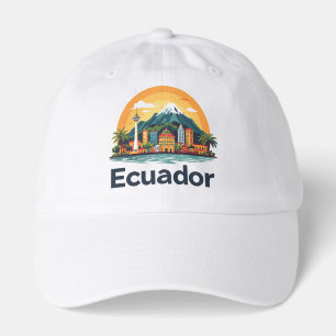 Ecuador Destination Keepsake For Travel Collectors Hat