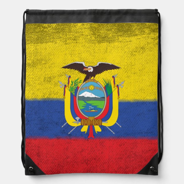 Ecuador Drawstring Bag (Front)