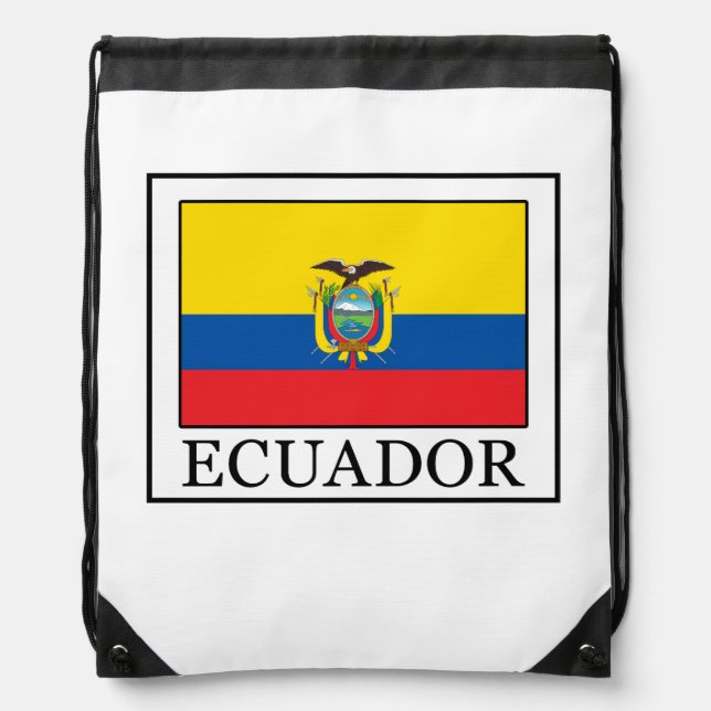 Ecuador Drawstring Bag (Front)