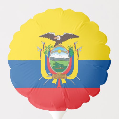 Ecuador Ecuadorian Flag Balloon