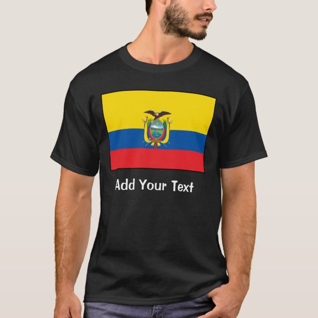 Ecuador – Ecuadorian Flag T-Shirt (Front)