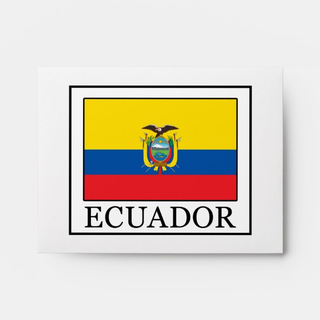 Ecuador Envelope (Front)