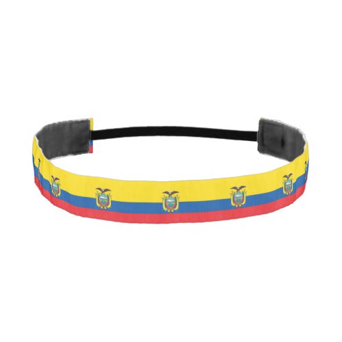 Ecuador Flag Athletic Headband