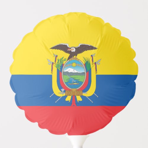 Ecuador Flag Balloon