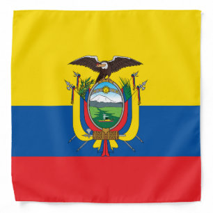 Ecuador Flag Bandana