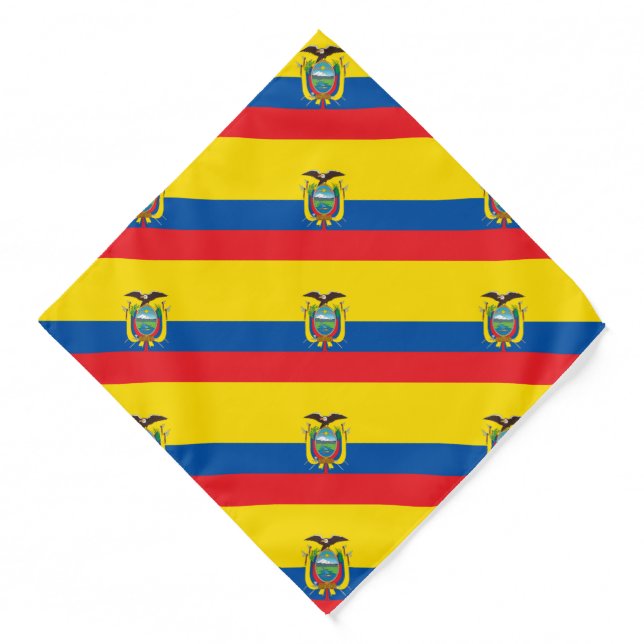 Ecuador Flag Bandana (Front)
