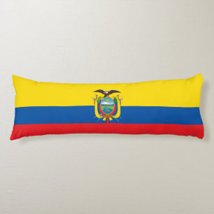 Ecuador Flag Body Pillow