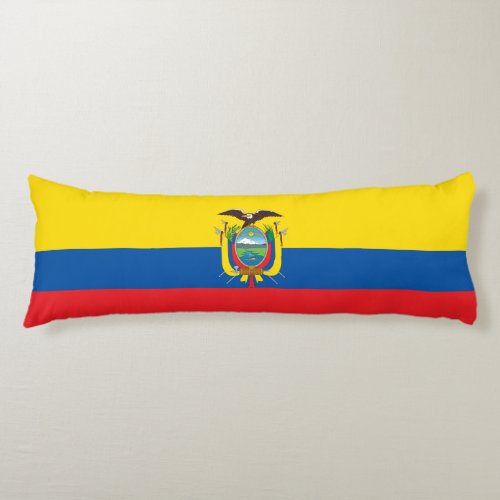 Ecuador Flag Body Pillow