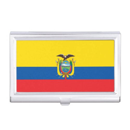 Ecuador Flag Business Card Case