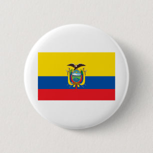 Ecuador Flag Button