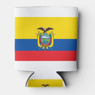 Ecuador Flag Can Cooler