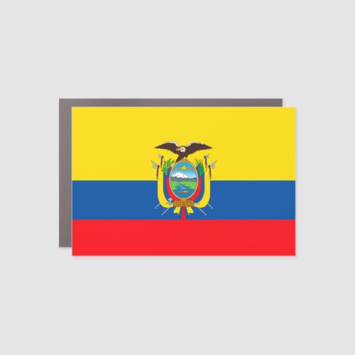 Ecuador Flag Car Magnet