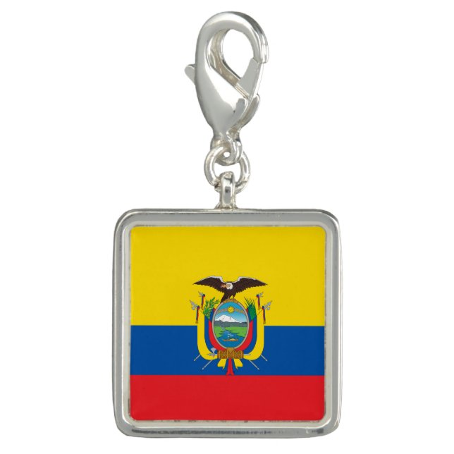 Ecuador Flag Charm (Front)
