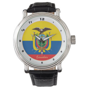 Ecuador Flag, Ecuador trendy fashion /design watch