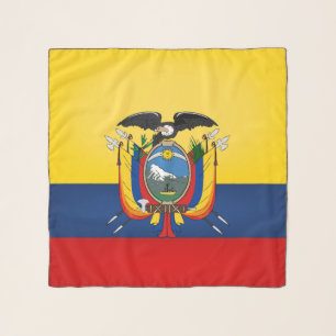 Ecuador Flag Fashion Scarf