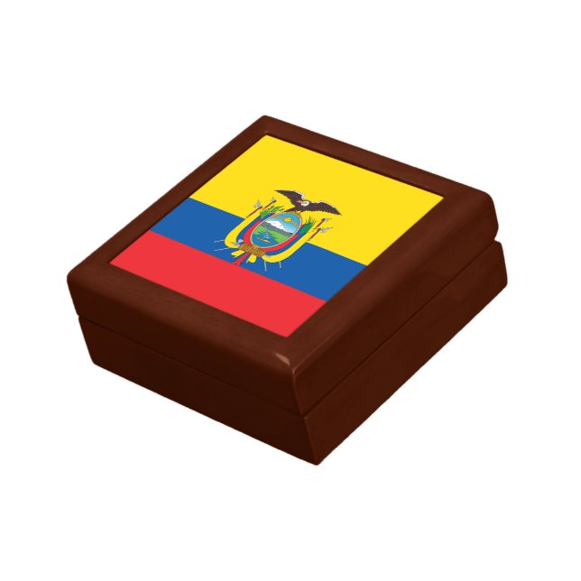 Ecuador Flag Gift Box (Side)