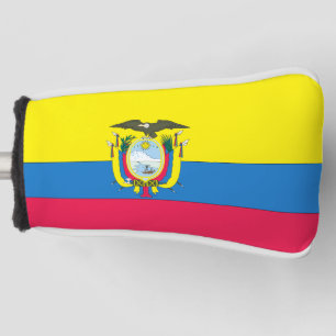 Ecuador flag golf head cover