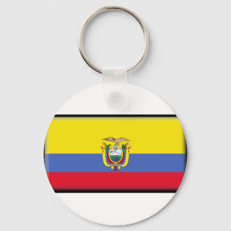 Ecuador Flag Keychain