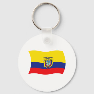 Ecuador Flag Keychain