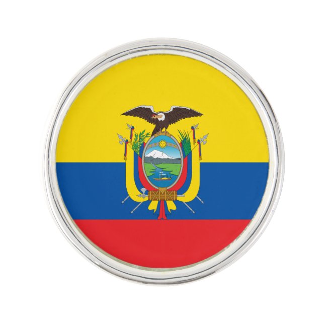 Ecuador Flag Lapel Pin (Front)
