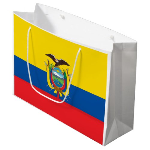 Ecuador Flag Large Gift Bag