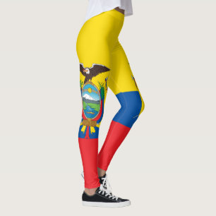 Ecuador Flag Leggings